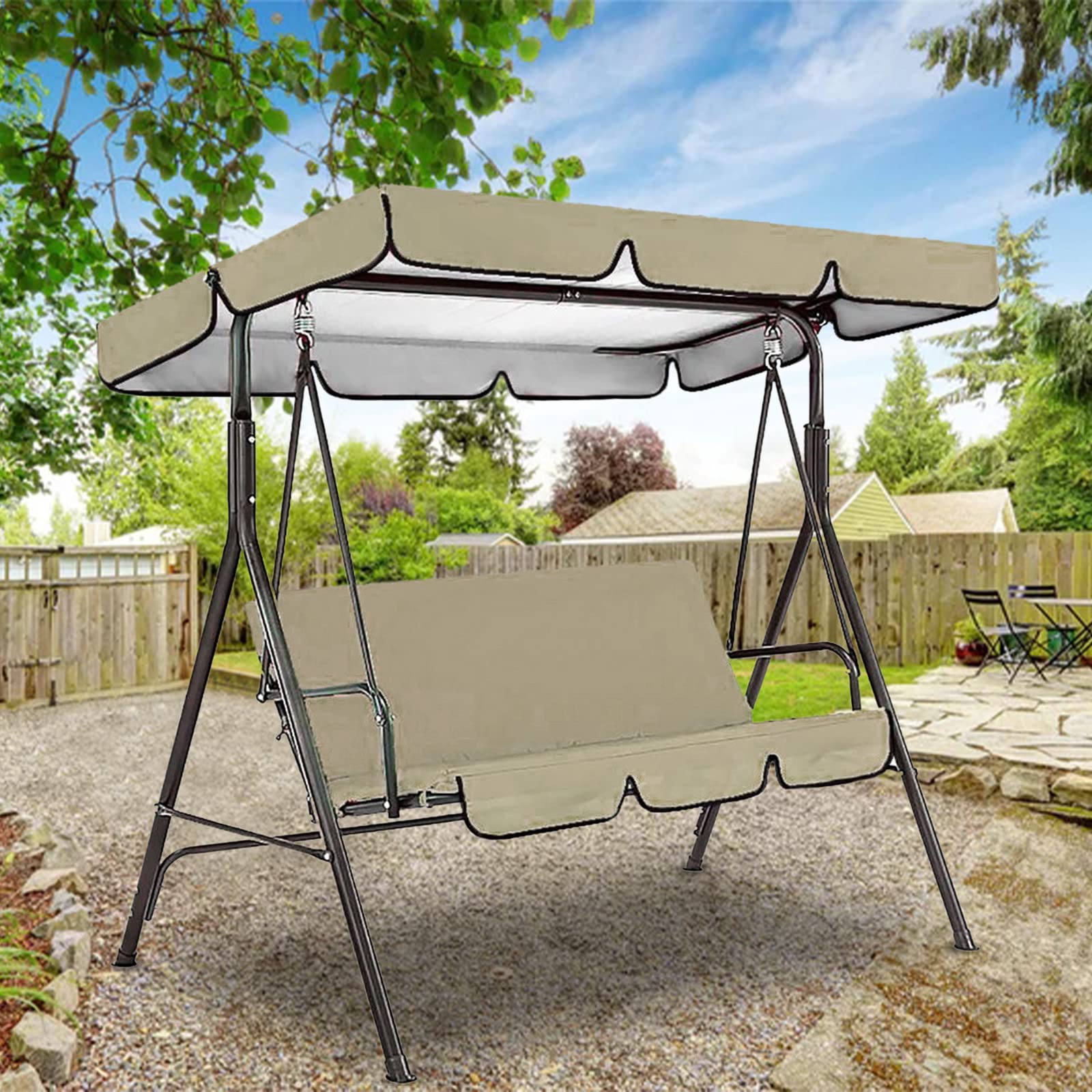 Waterproof Porch Swing Cover Set - 55.9
