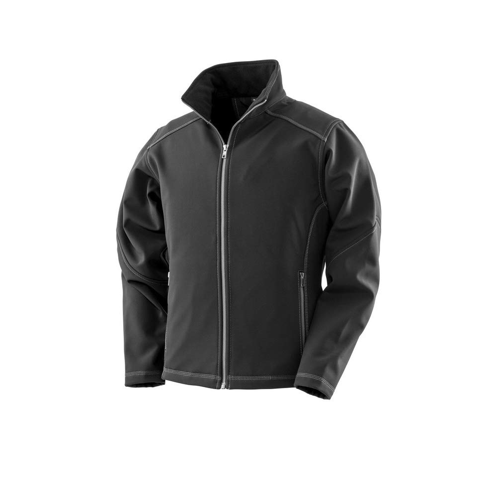Result Work Guard Women's Softshell Jacket - Waterproof Windproof Fleece-Lined Outdoor Jacket for Hiking, Running & Winter Activities