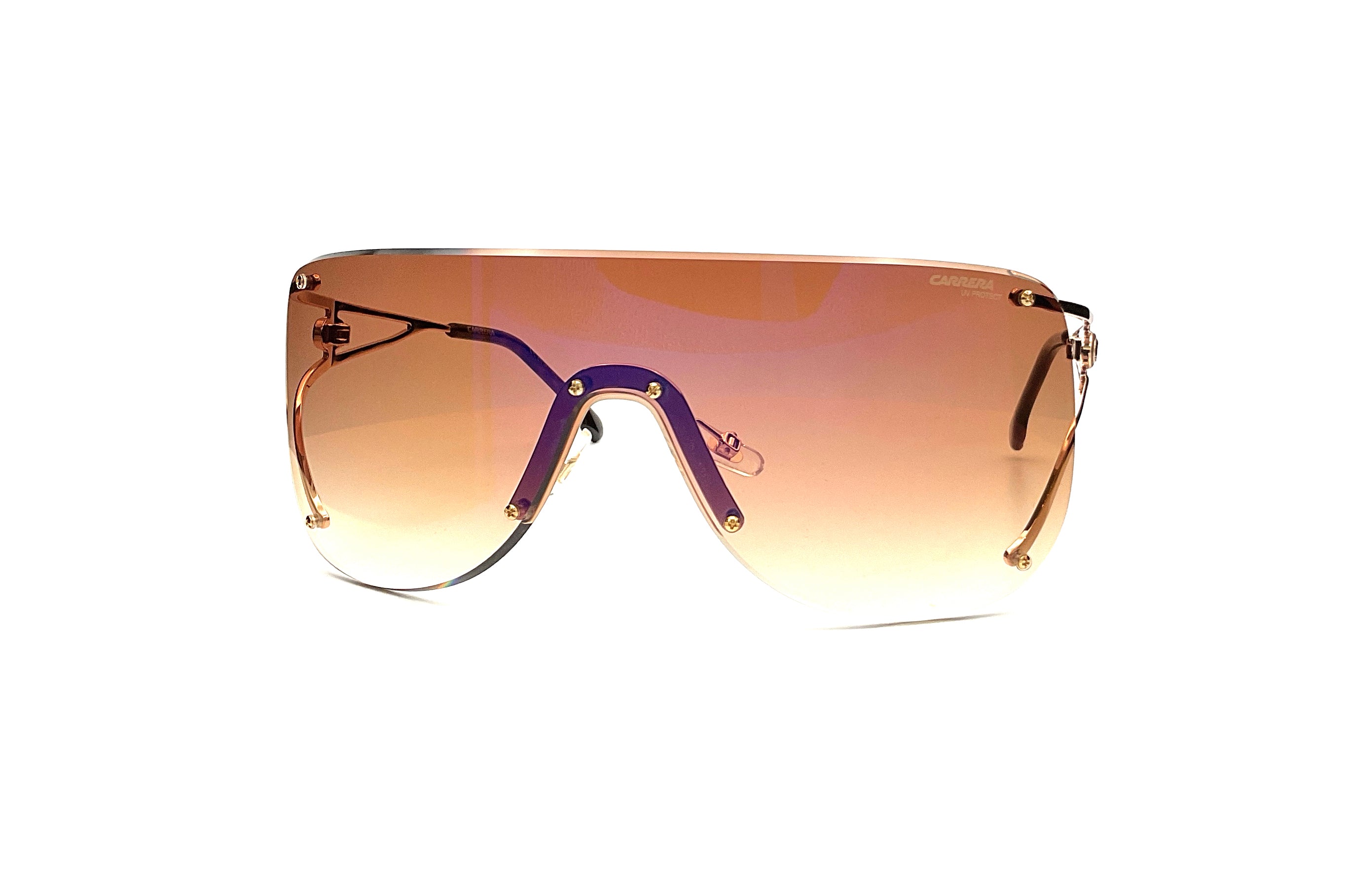Carrera 3006/S Sunglasses - Gold Copper Frame, UV Protection, Polarized Lenses for Men & Women | Perfect for Driving, Outdoor Sports & Fashion Accessories