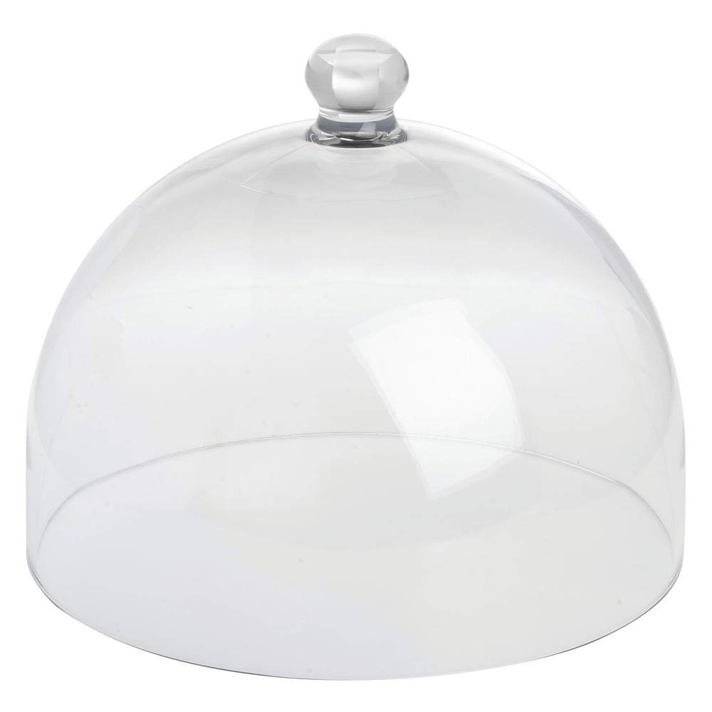 Clear Plastic Lid for Melamine Two-Tone Platter - 11.8 Inch Diameter - Airtight Cover for Party Serving Trays, Buffet Dishes & Food Storage - BPA-Free & Durable