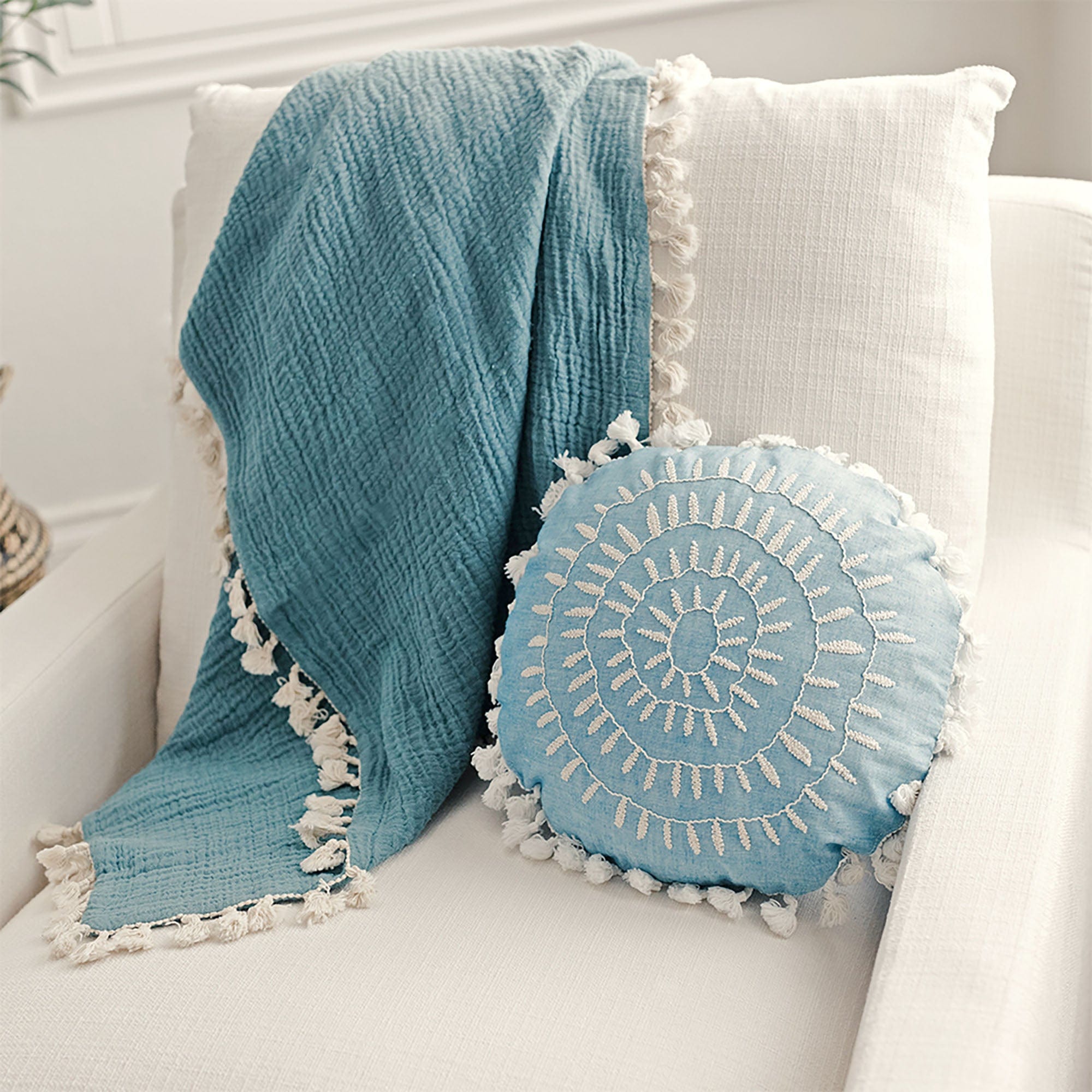 6-Layer Muslin Baby Blanket by Crane - Soft, Breathable & Lightweight for Swaddling, Nursing & Stroller Use