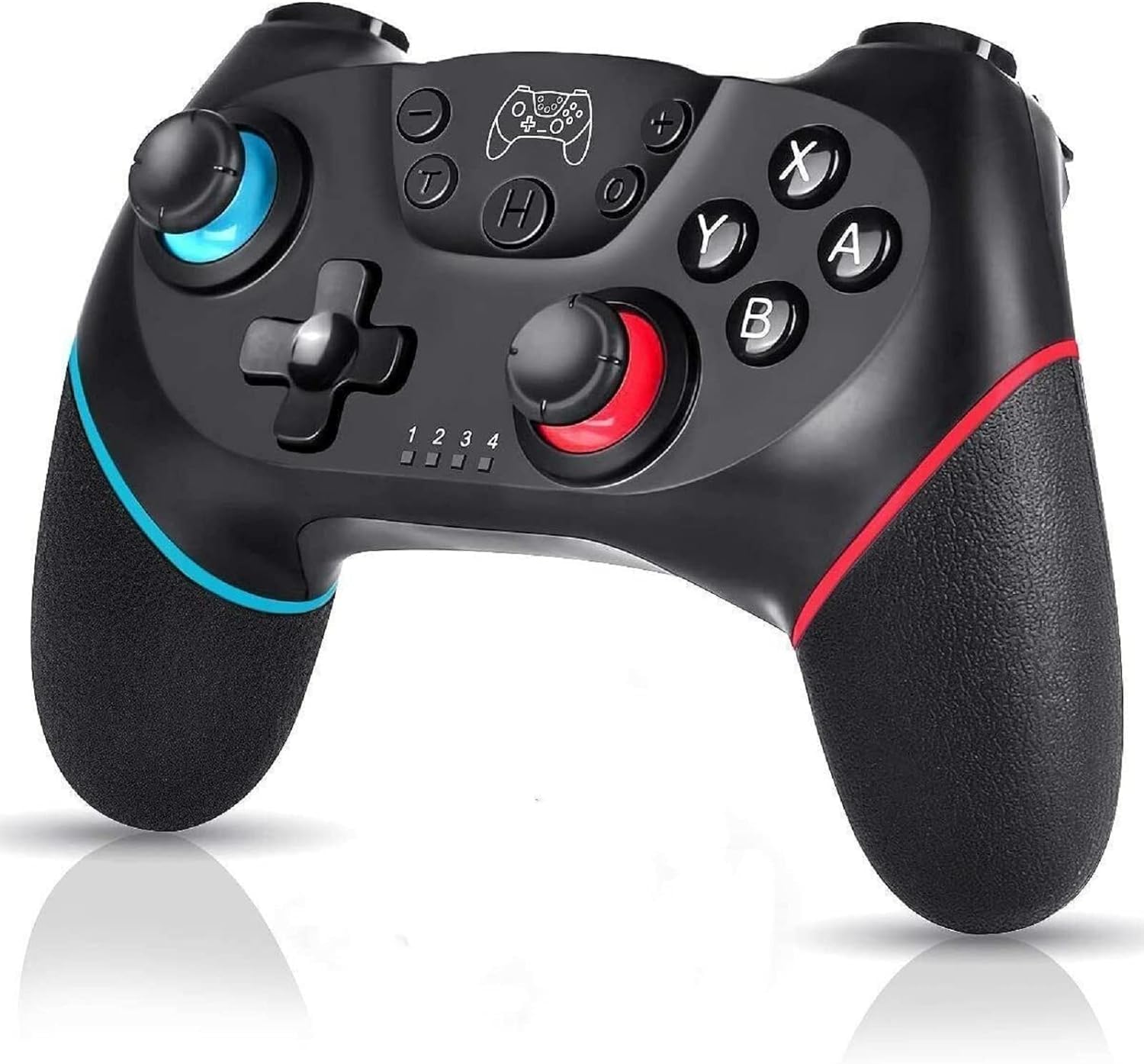 **Lyyes Wireless Pro Controller Joystick for Nintendo Switch - 2 Pack, Ergonomic Design with Dual Vibration & Motion Controls - Perfect for Gaming at Home or On-the-Go**
