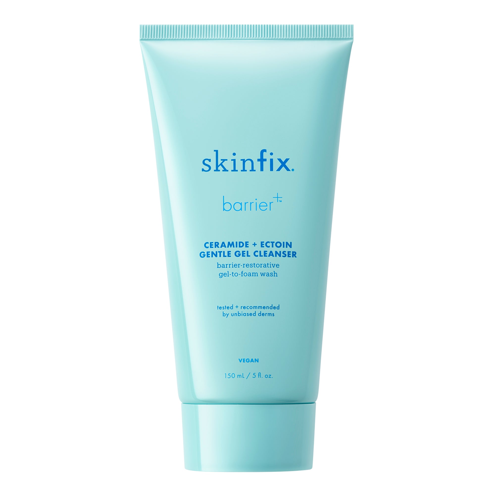 Barrier+ Ceramide & Ectoin Gentle Gel Cleanser - Hydrating Face Wash for Sensitive Skin | Daily Skincare Routine & Post-Workout Refresh