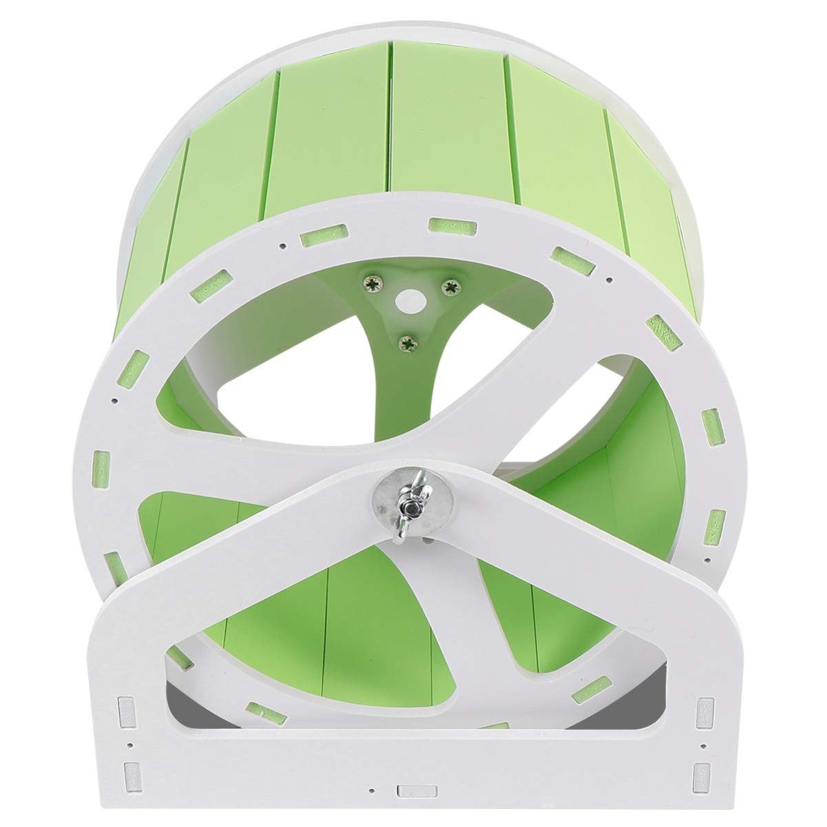 Balacoo 10-Inch Hamster Running Wheel - Small Animal Exercise Wheel for Hamsters, Gerbils, Rats & Pets - Silent Spinner Cage Accessory for Small Animal Cage - Perfect for Hamster Habitats & Play Areas