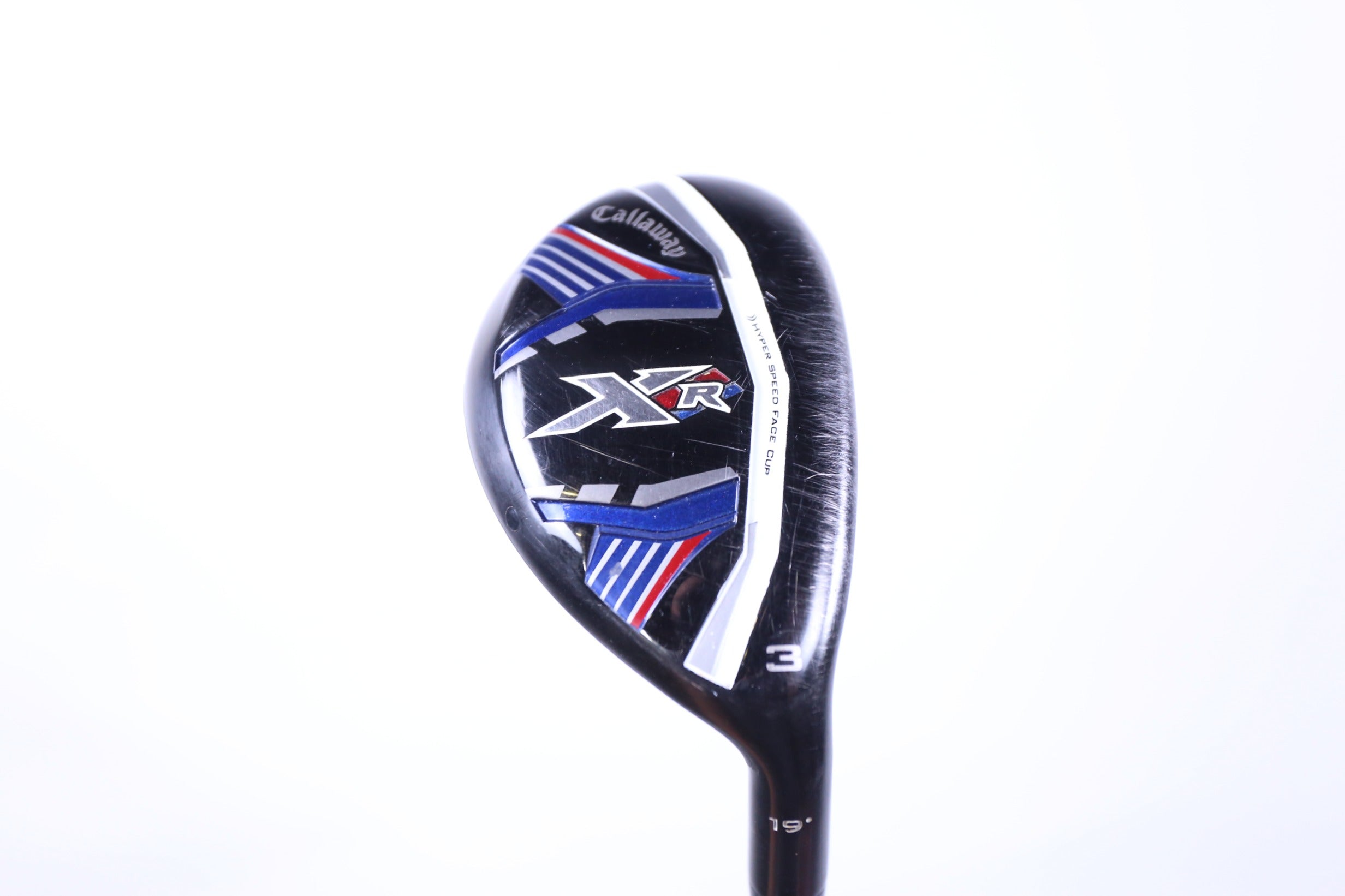 Used Callaway XR 3H Hybrid Golf Club - Right Handed 19° Stiff Flex - Perfect for Mid-Handicap Players & Fairway Shots