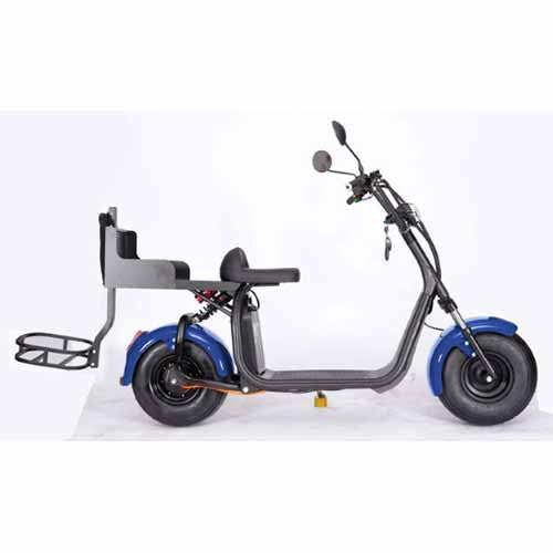 2000W 60V Electric Fat Tire Trike - 3 Wheel Scooter Moped Bike with Golf Rack, Similar to CityCoco Bike CT 3G - Perfect for Commuting, Golf Course Transport & Urban Adventure