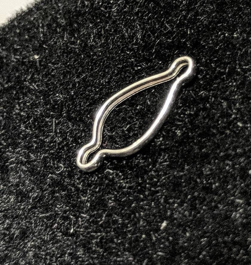 Sterling Silver or Gold Filled Pear-Shaped Wire Bezel Dangle Setting - 5x3mm to 12x8mm, Double Loop, Wire Tite for Faceted Cabochon (Style 263/260) - Perfect for Handmade Jewelry, Earrings & Pendant Designs