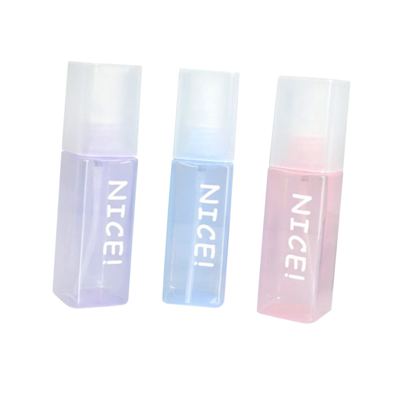 Minkissy 3-Pack Small Spray Bottles for Essential Oils, Hair Shampoo, Toner & Travel - Leak-Proof Cosmetic Sprayer with Fine Mist for Home, Salon & On-The-Go Use