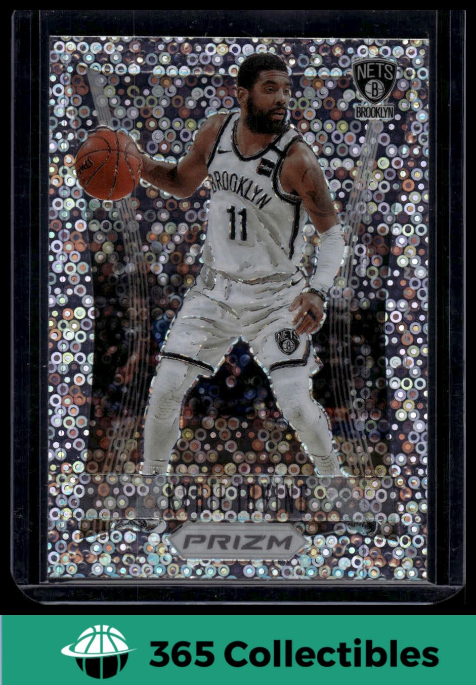 2020-21 Panini Prizm NBA Kyrie Irving #12 Basketball Trading Card - Brooklyn Nets Memorabilia for Collectors & Sports Fans (Perfect for Display, Investment & Gifting)