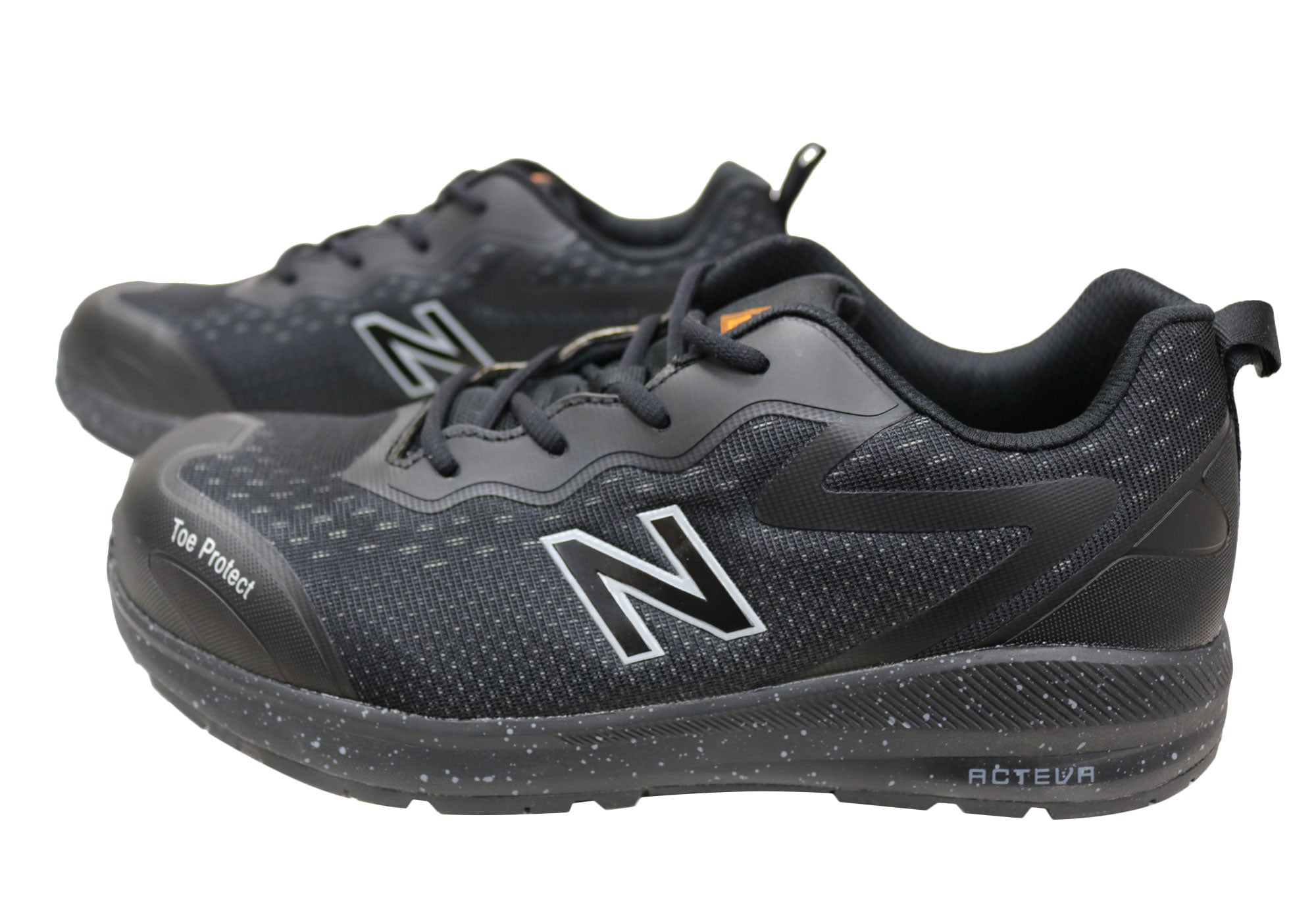 New Balance Logic Men's Composite Toe 2E Wide Work Shoes - Lightweight Safety Footwear for Construction & Industrial Workers | OSHA Compliant Work Boots for All-Day Comfort