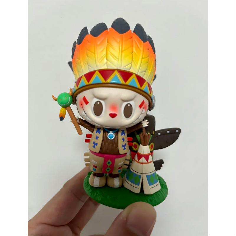 Labubu THE MONSTERS Indian Figure - Limited Edition Collectible Art Toy for Display & Gifts | Home Decor, Office Display, Pop Culture Collection
