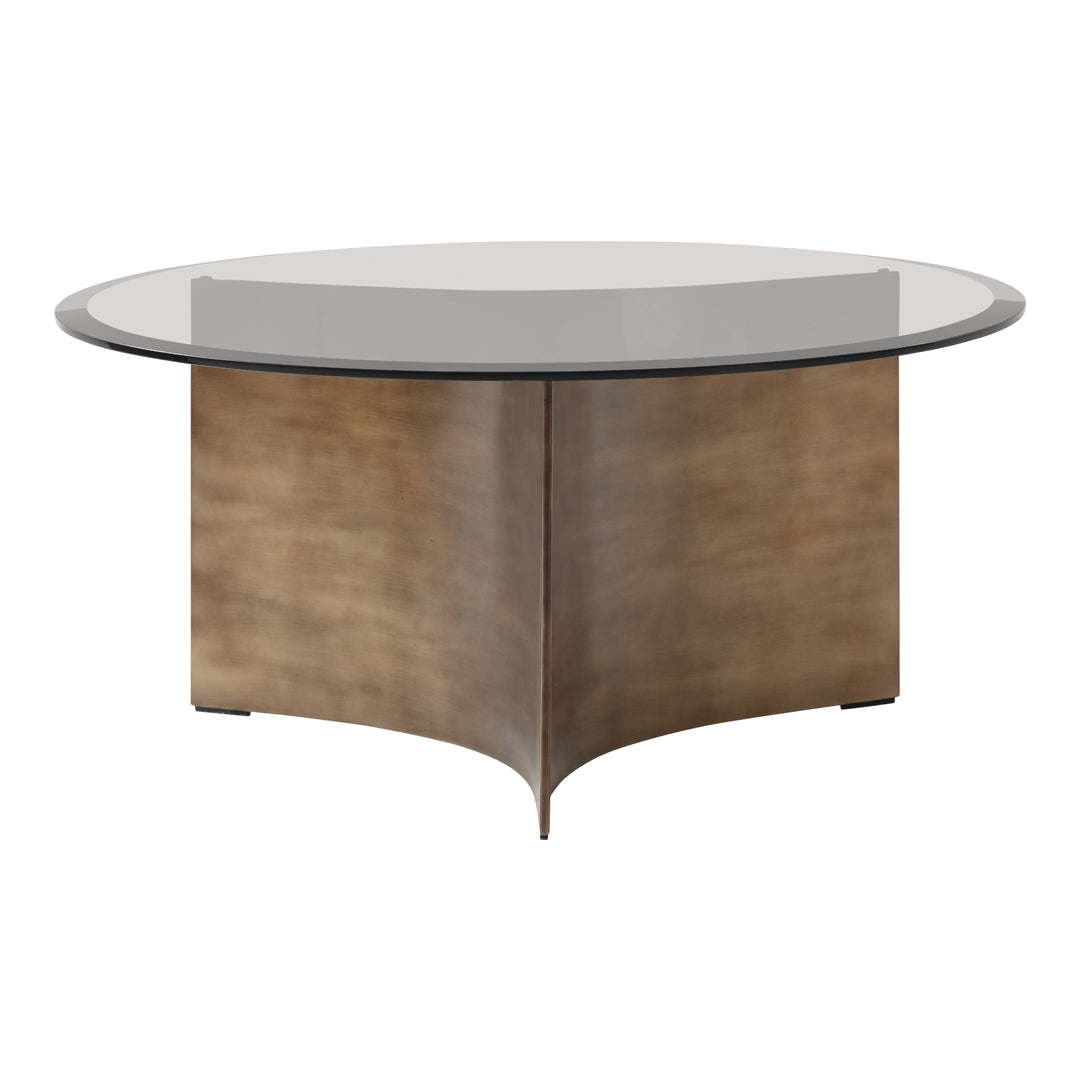 Modern Arc Coffee Table - Mid-Century Design, Solid Wood, Living Room Centerpiece for Home Decor | Perfect for Lounge, Family Room & Office Spaces