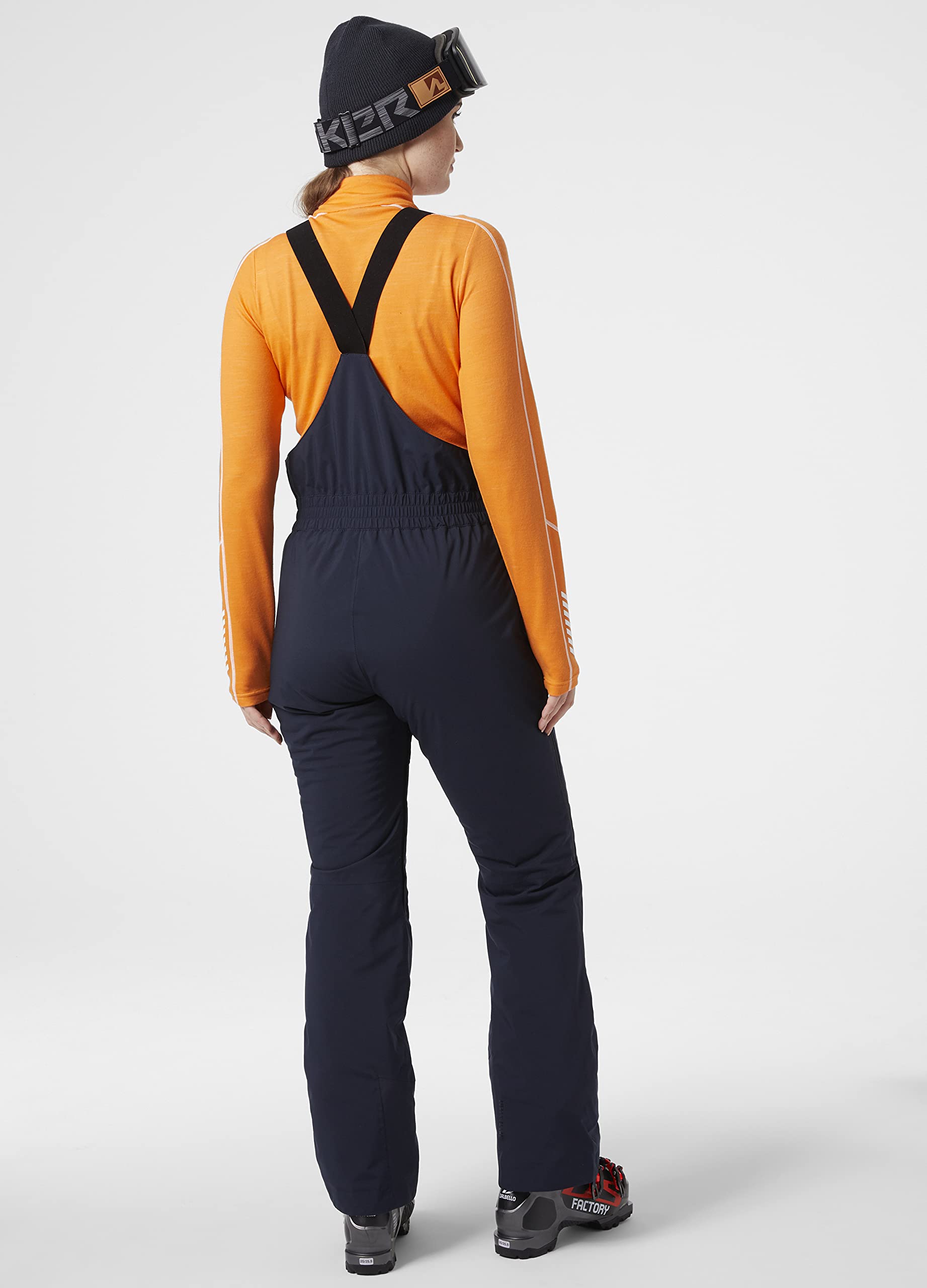 Helly Hansen Women's Legendary Waterproof Insulated Bib Snow Pants - Winter Skiing, Snowboarding & Outdoor Workwear for Cold Weather Protection