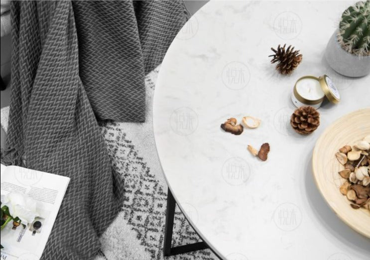 Nordic Modern Round Nesting Coffee Table Set - Minimalist Wooden Side Tables for Living Room, Bedroom & Office - Space-Saving Furniture for Small Apartments & Home Decor