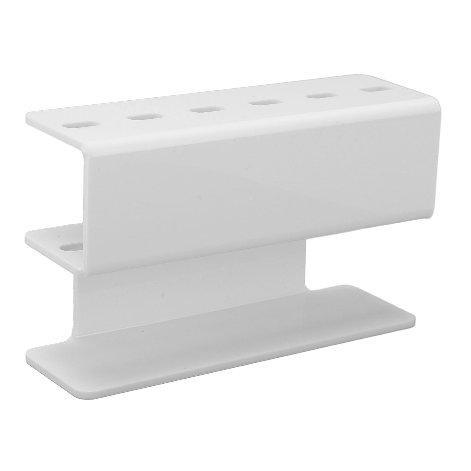 Professional Eyelash Extension Tweezer Holder - Large Capacity Storage Rack for Lash Tools - Beauty Salon Organizer (White) - Perfect for Lash Artists & Salon Organization