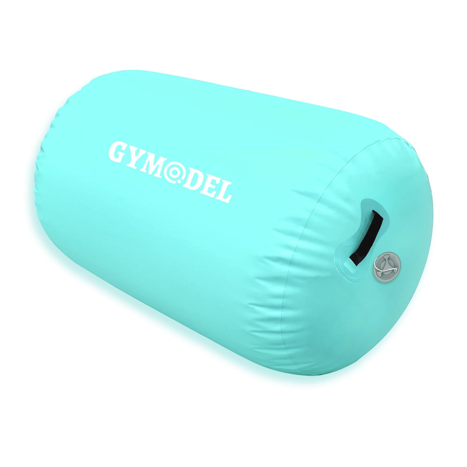 Inflatable Gymnastics Air Roller Barrel - Tumbling Training Mat for Back Handspring, Cheerleading & Yoga | Portable Home & Outdoor Exercise Equipment with Pump | Perfect for Gymnasts, Cheerleaders & Fitness Enthusiasts