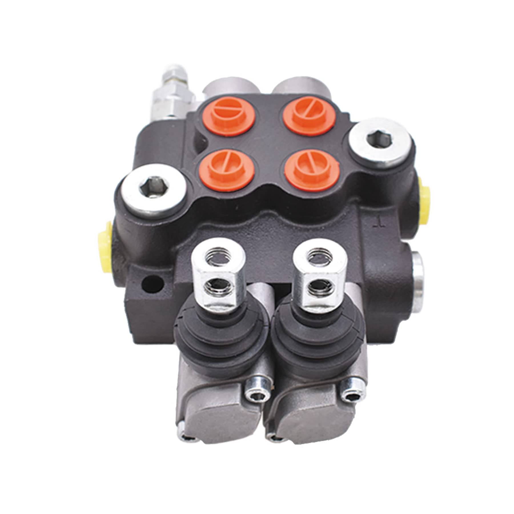 **ALL-CARB 2 Spool Hydraulic Directional Control Valve - Double Acting, 13GPM, 3600PSI, SAE Ports - Ideal for Tractors, Excavators & Heavy Machinery**