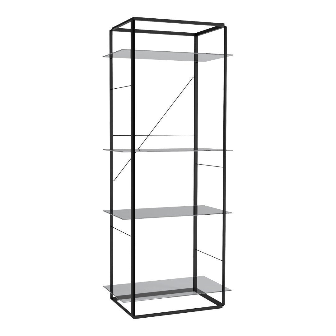 Knut Bendik Humlevik Josefine Hedemann Florence Shelf - Modern Scandinavian Wooden Bookshelf for Living Room, Bedroom & Office Storage