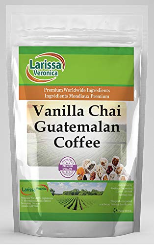 Vanilla Chai Guatemalan Coffee - Gourmet Naturally Flavored Whole Coffee Beans 4 oz | Premium Aromatic Blend for Home Brewing, Office & Gifting | ZIN: 570219