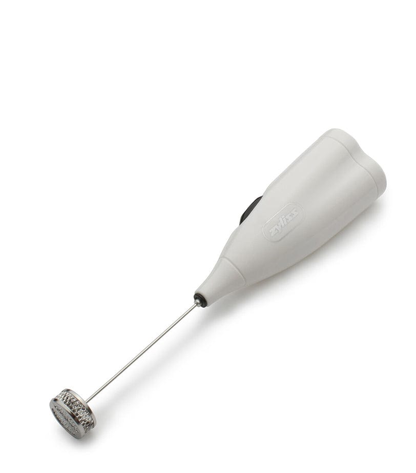 Zyliss Handheld Electric Milk Frother - 3-in-1 Whisk, Frother & Mixer for Coffee, Hot Chocolate & Matcha - Perfect for Lattes, Cappuccinos & Smoothies at Home or Office
