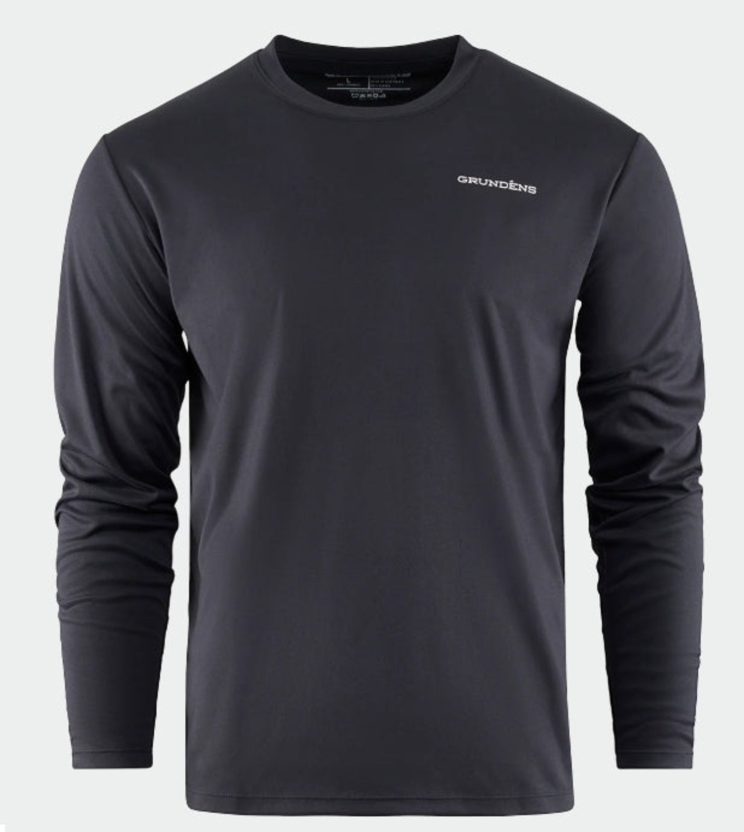 Grundens Men's Bait Ball Graphic Long Sleeve Performance Fishing Shirt - Moisture Wicking UV Protection for Outdoor Fishing & Boating Activities