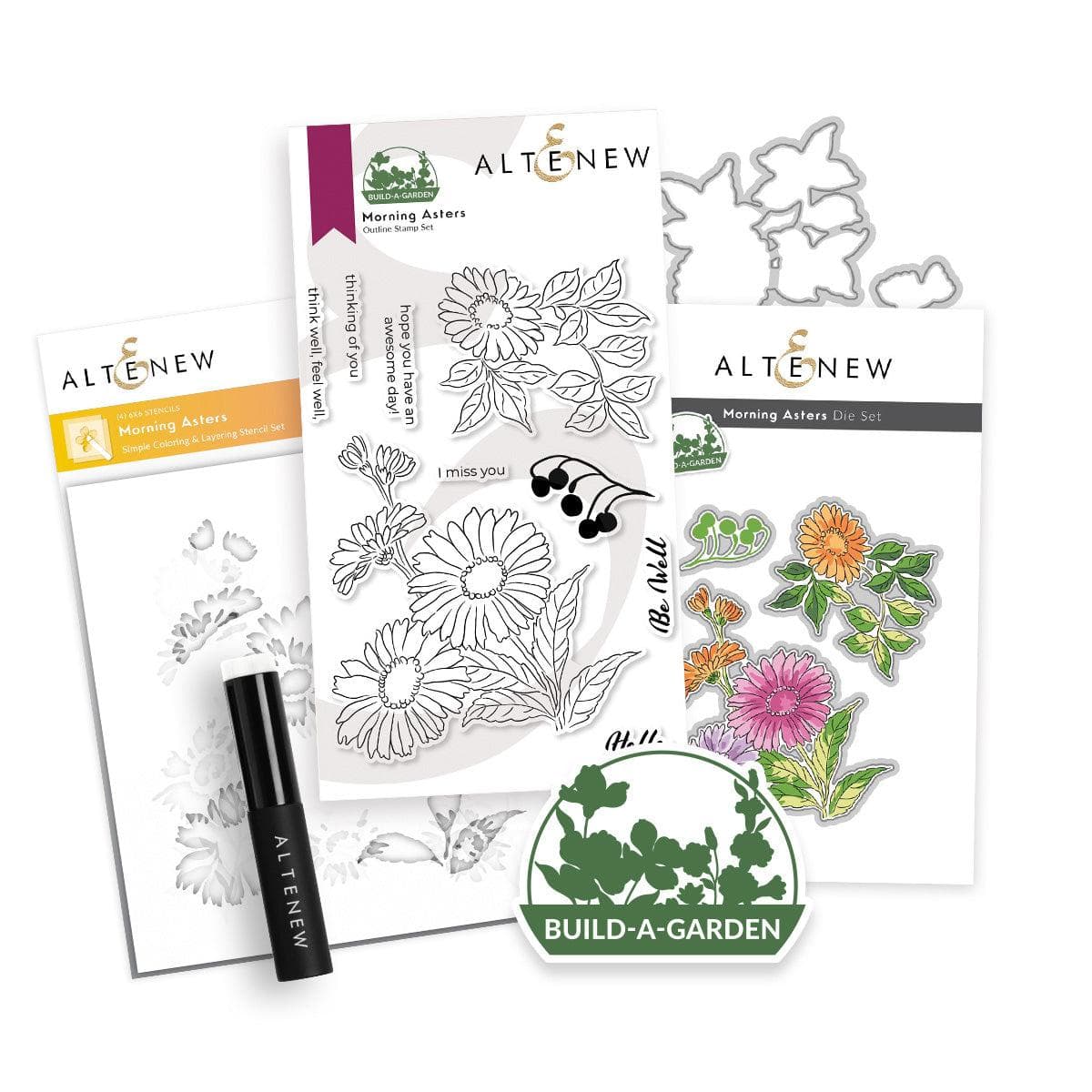 Morning Asters Seeds - Grow Beautiful Purple Flowers for Your Garden | Perfect for Landscaping, Borders & Cut Flower Arrangements