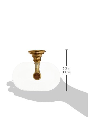 Jaclo 4830-SD-SG Premium Wall Mounted Soap Dish in Satin Gold - Elegant Bathroom Organizer for Showers & Vanities