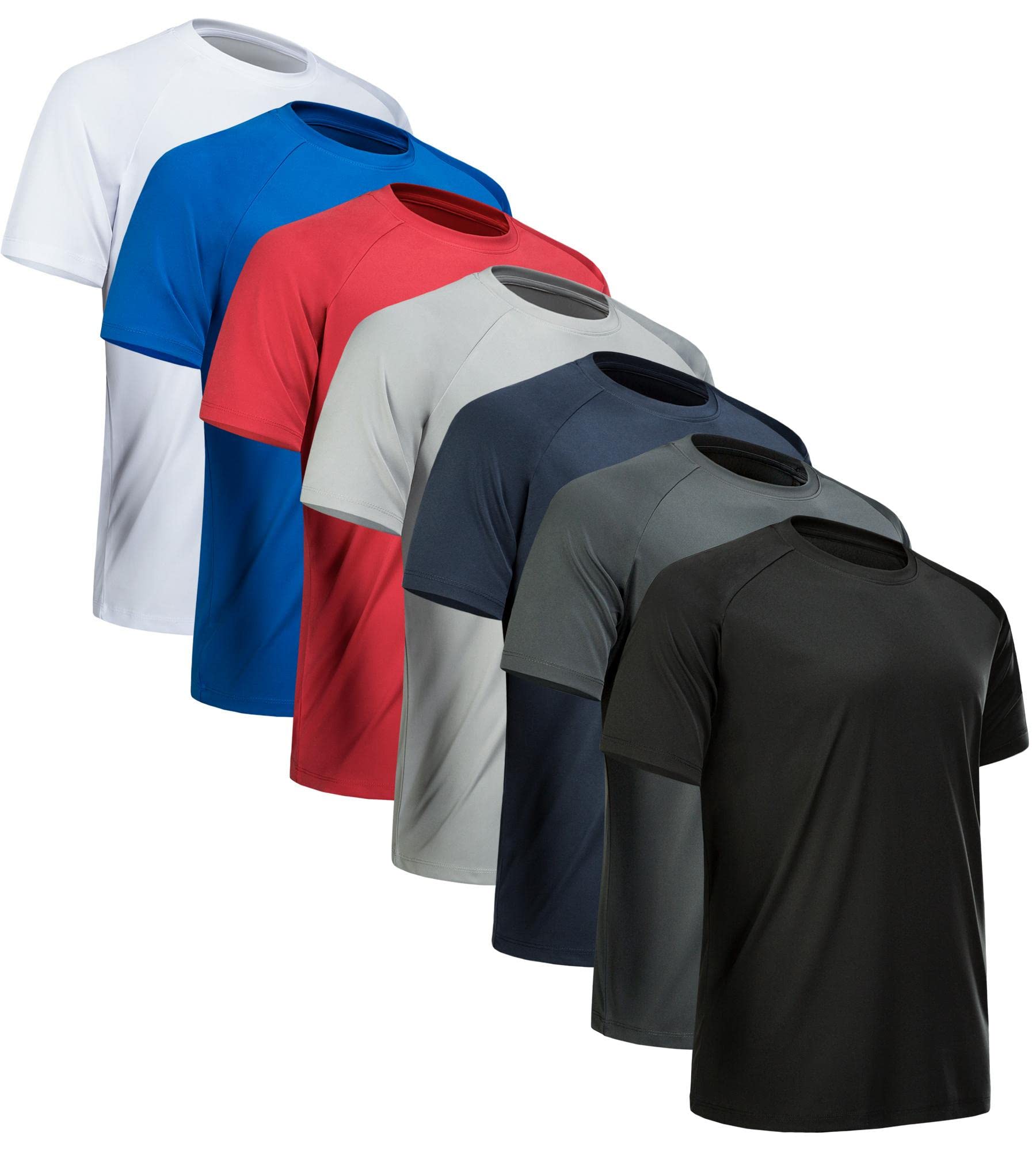 Men's Quick Dry Performance Workout Shirts - Short Sleeve Athletic T-Shirts for Gym, Running & Outdoor Activities | CE' CERDR