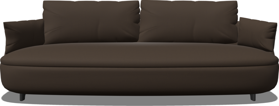 Bart Canape Sofa - Modern Sectional Couch for Living Room, Lounge & Home Theater | Comfortable Fabric Upholstery, Sturdy Frame | Perfect for Small Spaces & Apartments