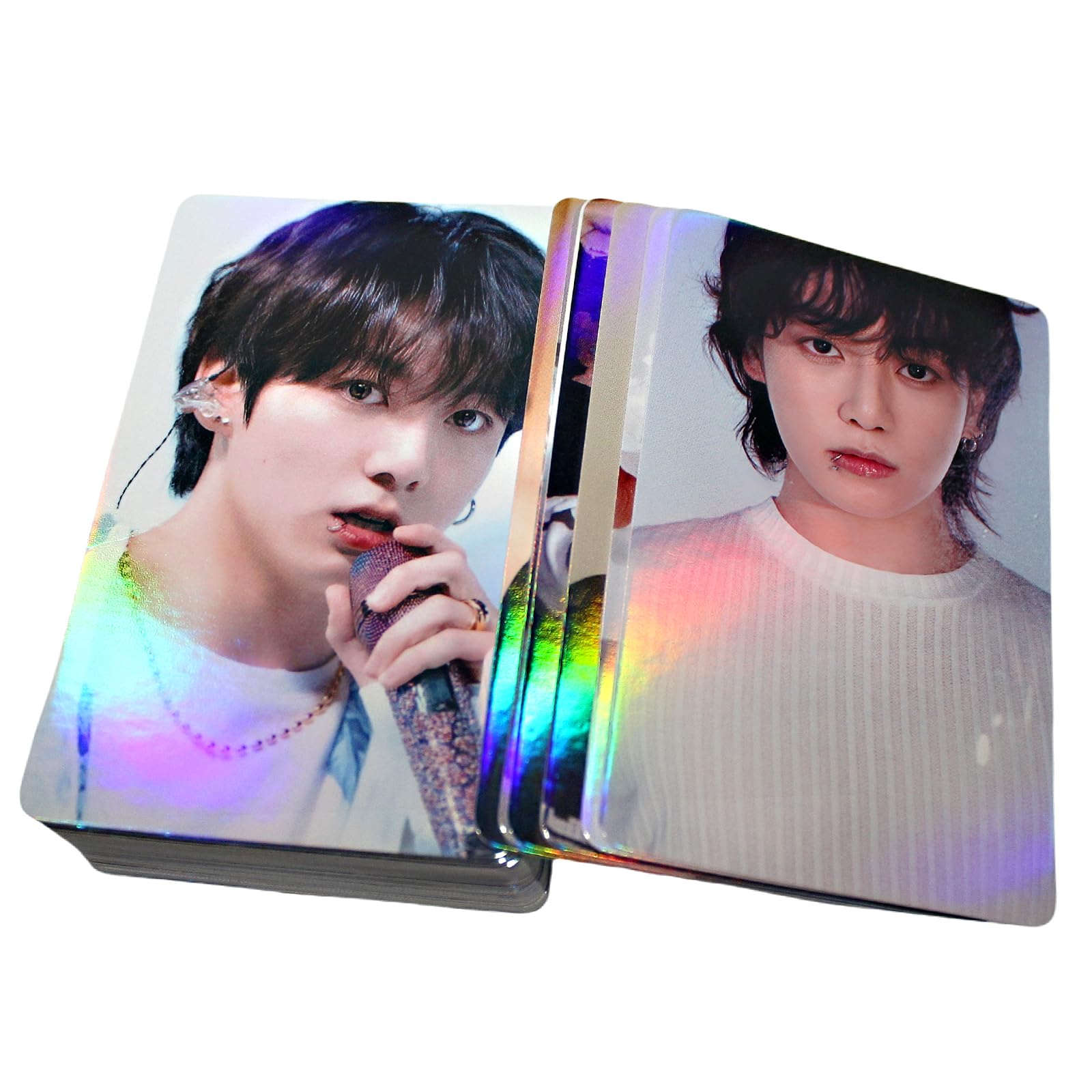 BTS Jungkook Photocards Set - Shiny Laser K-POP Lomo Cards for I AM Still Album | Collectible Fan Merchandise for BTS ARMY, Room Decor & K-Pop Memorabilia