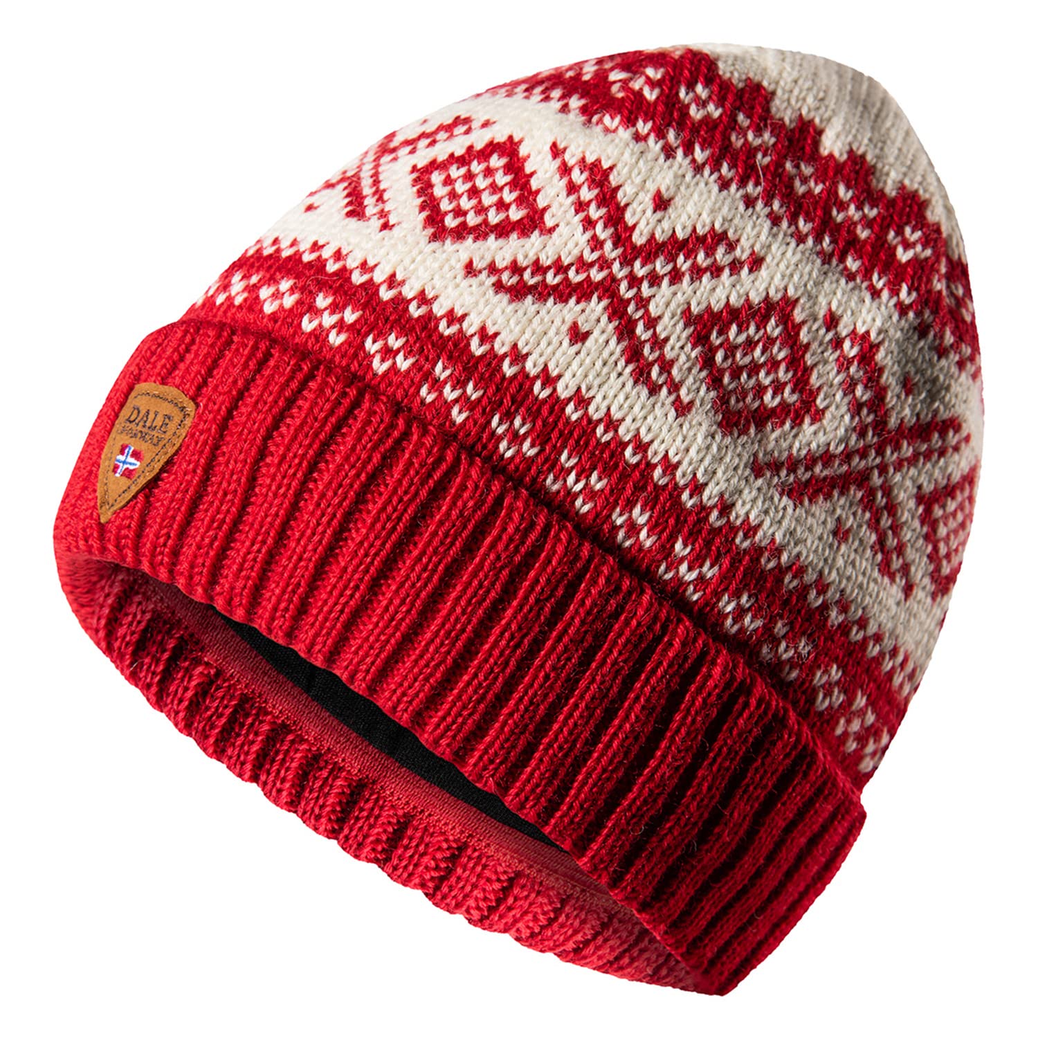 Dale of Norway Cortina 1956 Unisex Wool Beanie - 100% Lightweight Merino Wool Winter Hat for Men & Women - Warm Knit Cap for Skiing, Snowboarding & Outdoor Activities