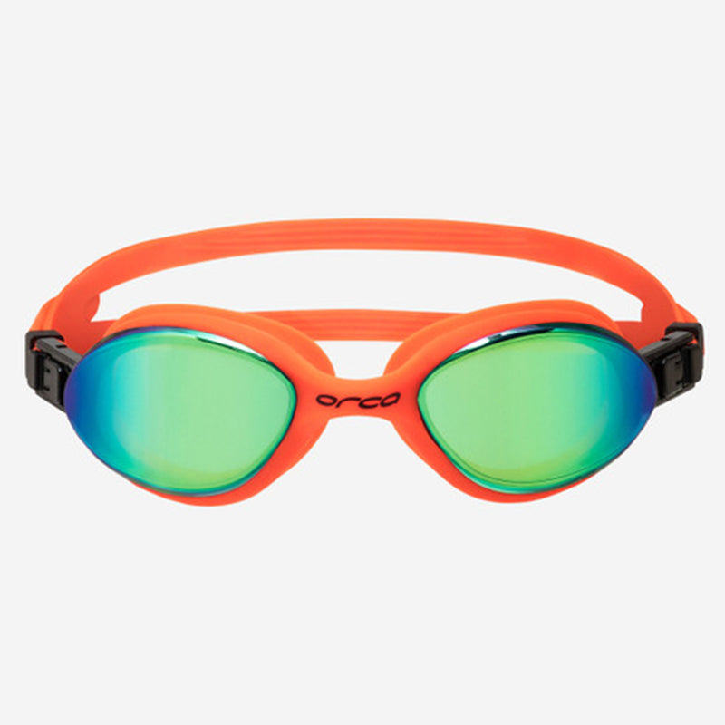 Orca Unisex Killa 180° Mirror Orange Swimming Goggles - Anti-Fog UV Protection for Pool, Open Water & Triathlon Training