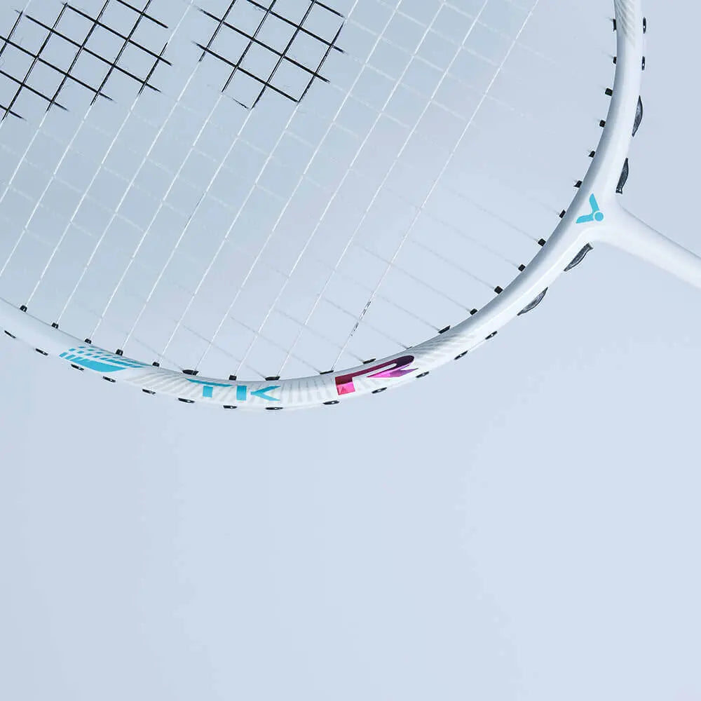 Victor Thruster K R (TK R) Badminton Racket - Lightweight & Durable Carbon Fiber Shuttlecock Racquet for Professional & Recreational Players - Perfect for Tournaments & Training Sessions