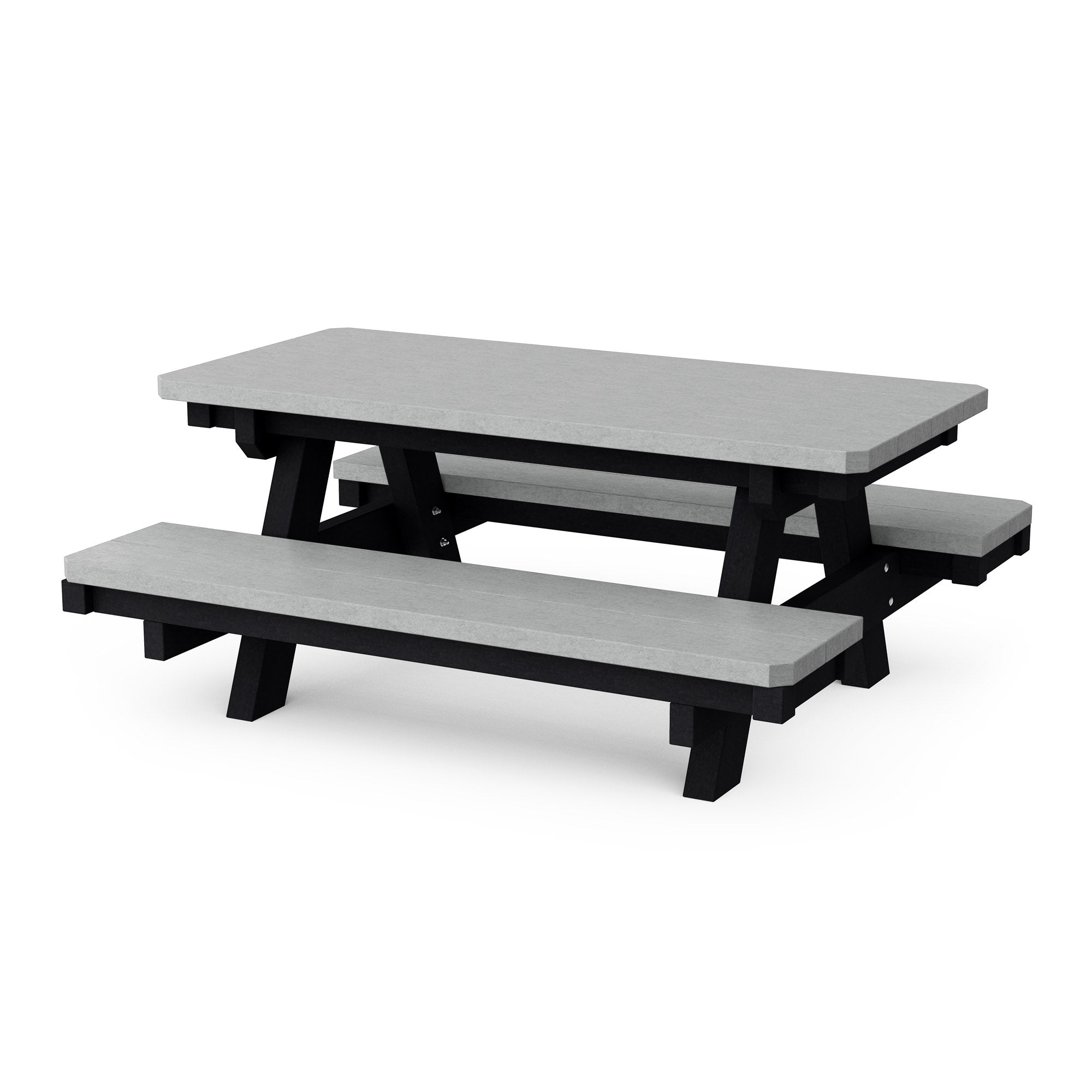 Heritage Kids Picnic Table - Durable Outdoor Wooden Table for Children's Playtime, Backyard, and Garden Activities