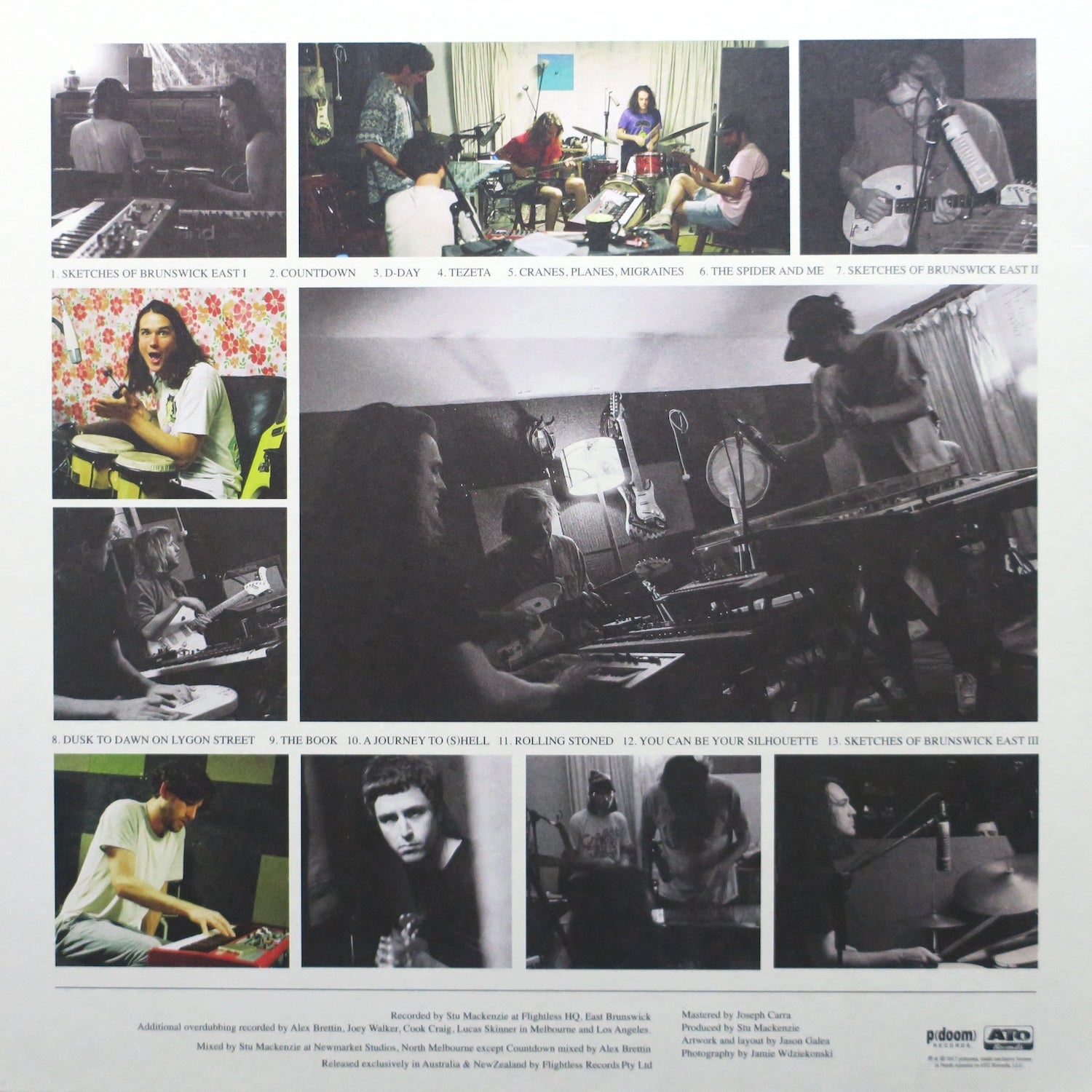 KING GIZZARD & THE LIZARD WIZARD / MILD HIGH CLUB 'Sketches Of Brunswick East' Limited Edition Yellow & Black Vinyl LP Record - Perfect for Jazz-Rock Fans & Vinyl Collectors