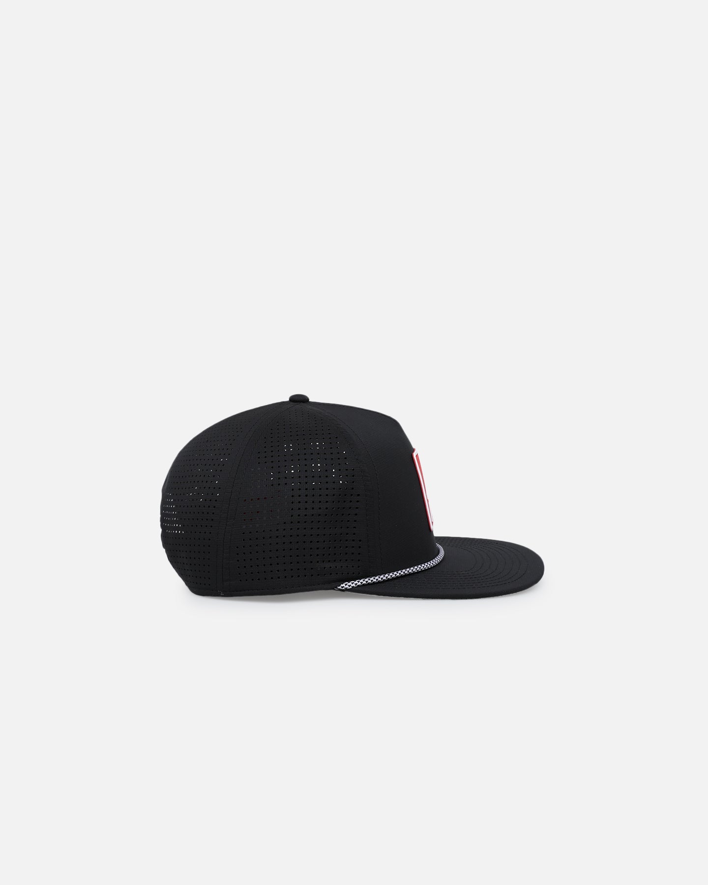 Buxton Pro Strapback Hat - Classic Black Adjustable Baseball Cap for Men & Women | Perfect for Outdoor Sports, Casual Wear & Sun Protection