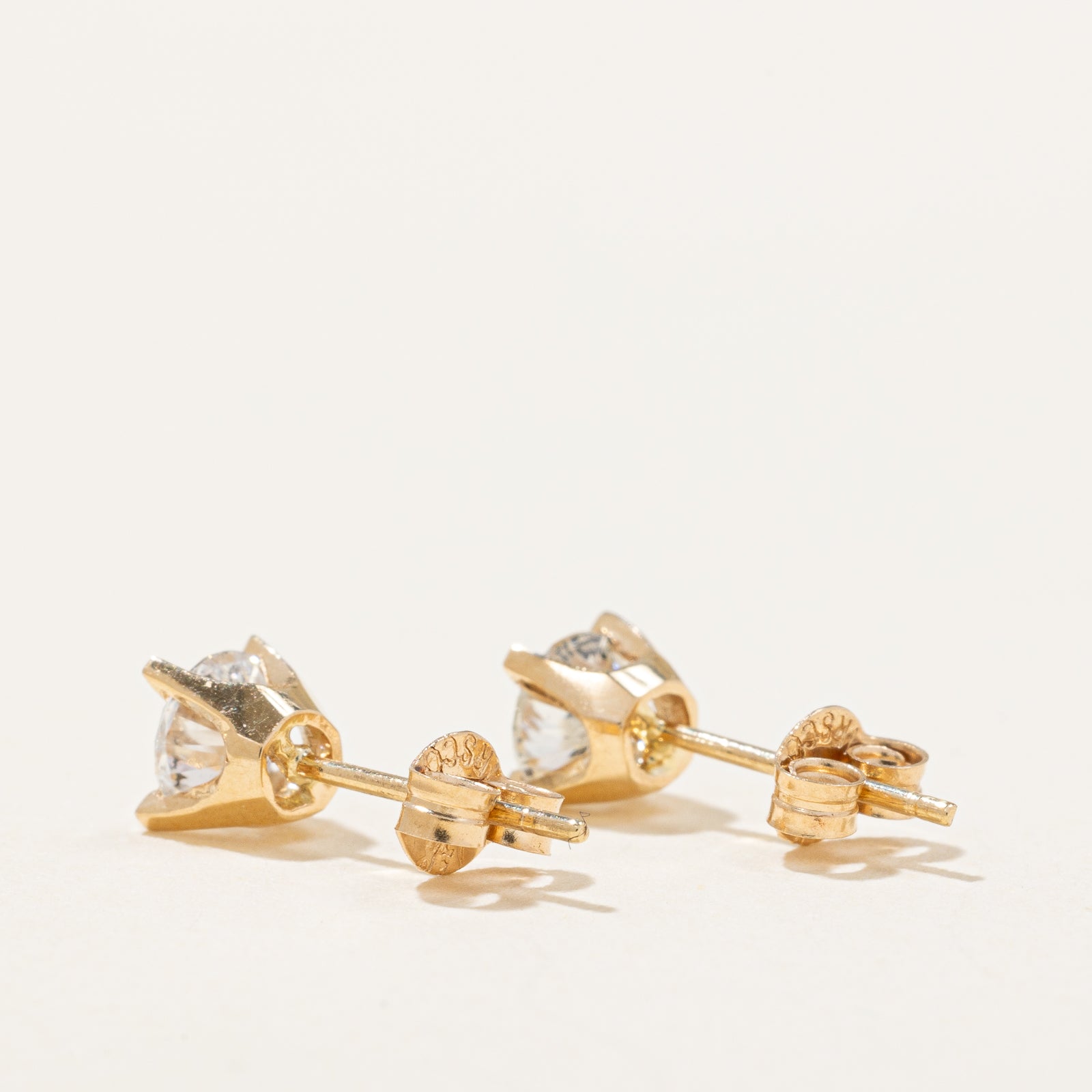 0.71ctw Diamond Stud Earrings for Women - Round Cut GIA Certified Solitaire Earrings | Perfect for Weddings, Anniversaries & Special Occasions