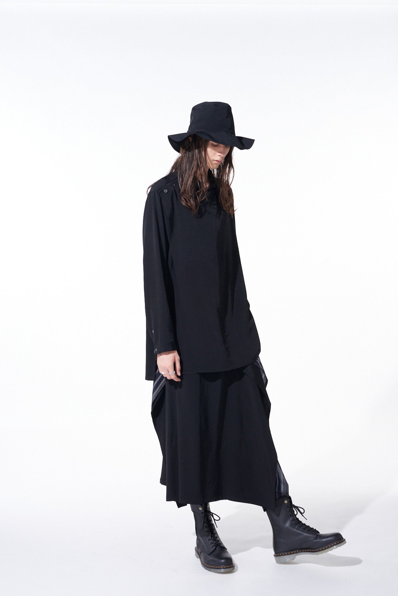 Elegant Crepe de Chine Front Layer Shirt for Women - Lightweight & Flowy Blouse for Casual Wear, Office & Special Occasions