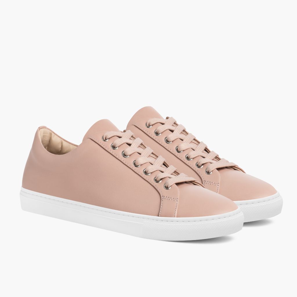 Women's Premier Low Top Sneakers - Comfortable Casual Shoes for Women in Blush Pink | Perfect for Walking, Running & Everyday Wear