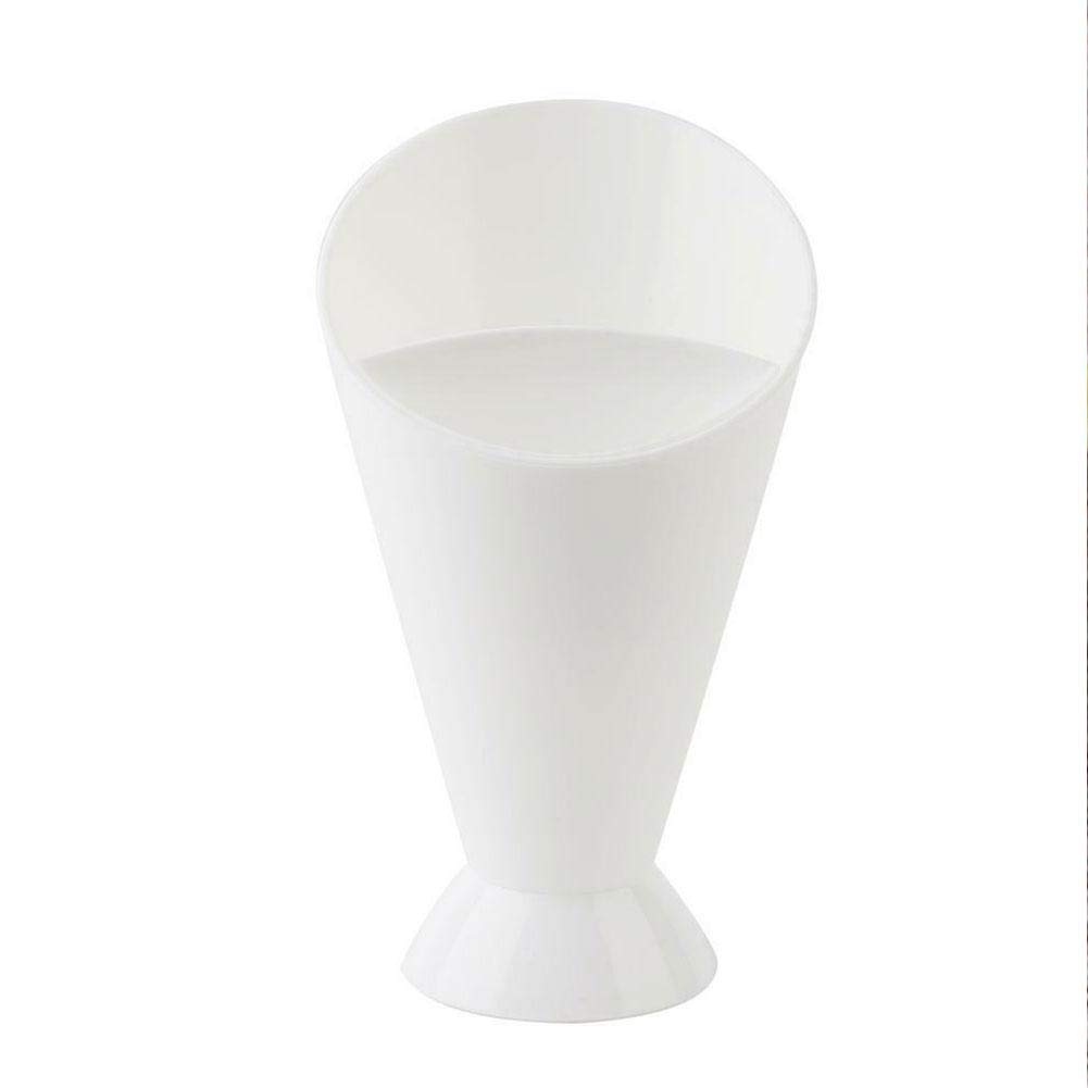 QINXI 2-in-1 French Fries Chips Cone with Dipping Cup - Reusable Potato Snack Holder for Finger Foods, Parties, Picnics & Movie Nights - Perfect for Ketchup, Cheese Dip & Sharing Snacks with Friends