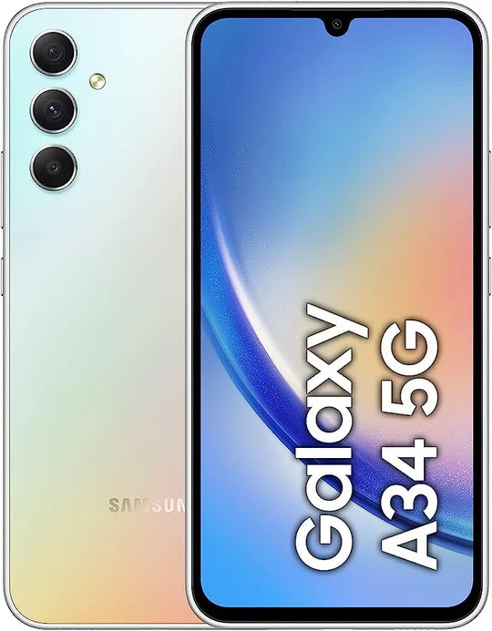 Refurbished Samsung Galaxy A34 5G (2023) - Like New Condition | Budget Smartphone for Streaming, Gaming & Productivity | Unlocked for All Carriers