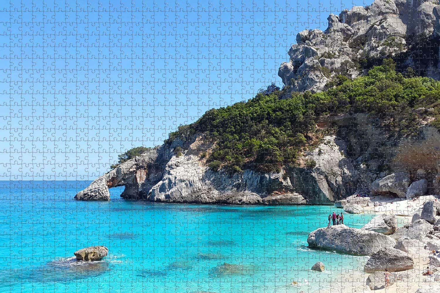 1000-Piece Jigsaw Puzzle for Adults - Italy Sardinia Scenic Travel Souvenir, Perfect for Home Decor, Relaxation & Family Game Night