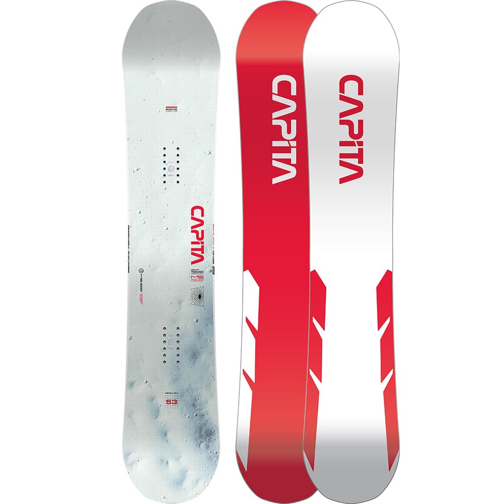 CAPiTA Mercury Men's All-Mountain Snowboard - Freestyle & Powder Riding for Advanced Riders | Perfect for Park, Backcountry & Groomed Runs