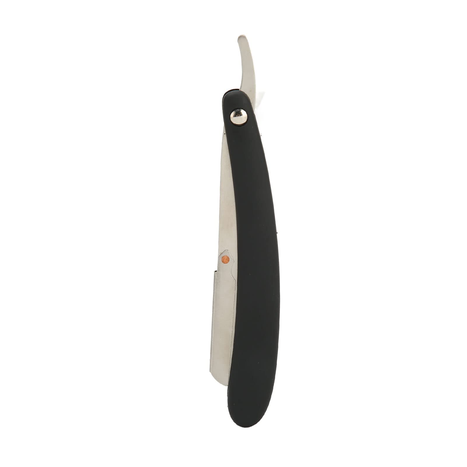 Professional Stainless Steel Foldable Barber Beard Blade Holder - Precision Eyebrow & Facial Hair Trimming Tool for Grooming, Styling & Shaping at Home or Salon