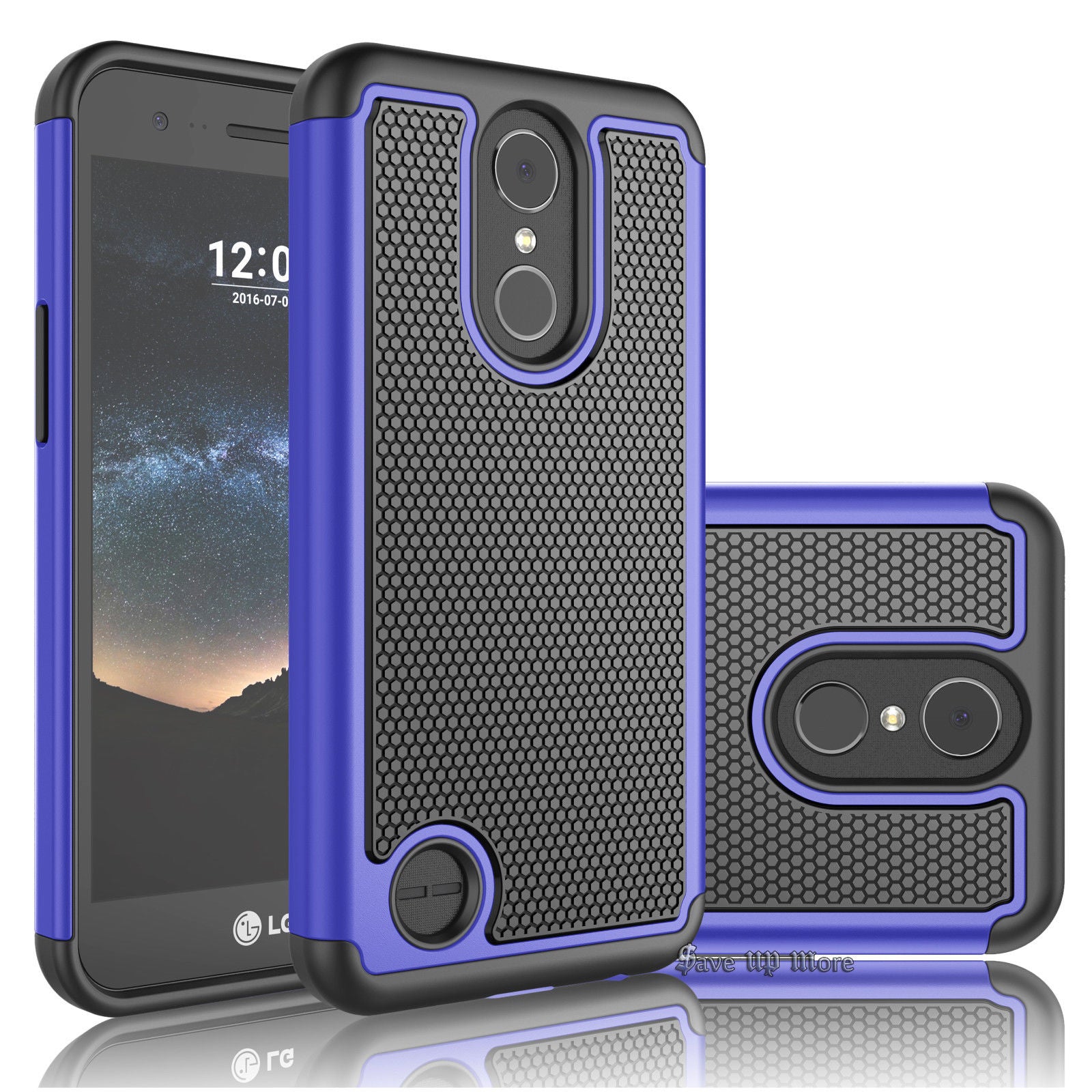 LG Stylo 5 Rugged Armor Hard Case - Shockproof Protective Cover for LG Stylo 5 Phone - Perfect for Outdoor Activities, Work & Daily Use