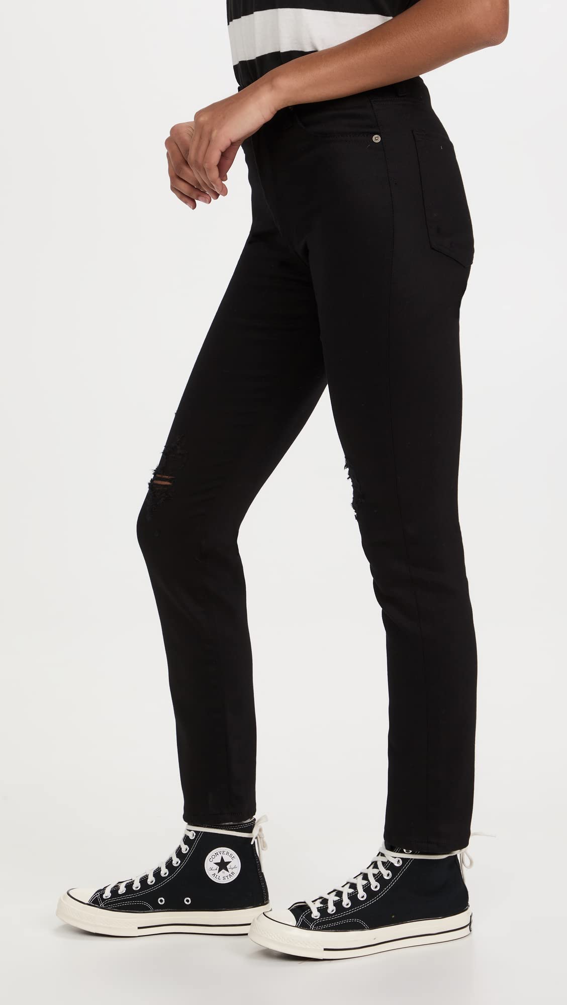 AG Adriano Goldschmied Women's Alexxis Slim Fit Stretch Denim Jeans - High Waisted Skinny Jeans for Work, Date Night & Everyday Wear