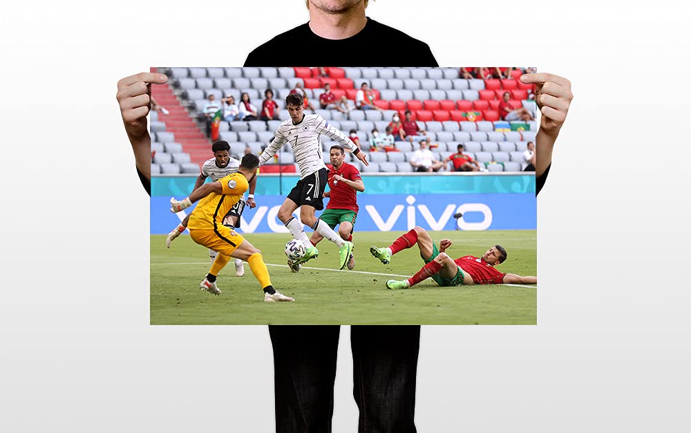 Germany Kai Havertz Euro2020 Goal Poster - Waterproof Wall Art for Football Fans