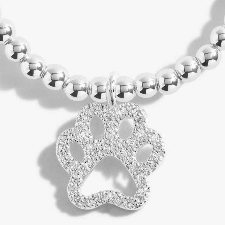 Joma Jewellery Bracelet - 'Life Is Better With Dogs' Engraved Dog Lover Gift | Perfect for Pet Owners & Dog Lovers | Great for Birthdays, Anniversaries & Everyday Wear