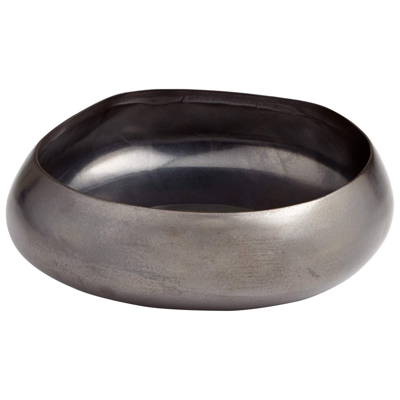 Cyan Design 06875 Vesuvius Decorative Bowl - Small Handcrafted Ceramic Fruit Serving Bowl for Dining Table, Kitchen Counter, or Home Decor Centerpiece