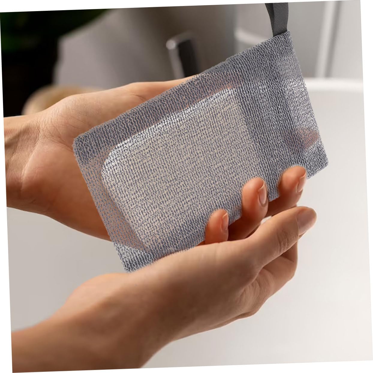 6Pcs Soap Saver Pouch - Reusable Mesh Soap Bags for Storing Bar Soap | Portable & Eco-Friendly Soap Accessories | Ideal for Travel, Camping & Home Use | Creates Rich Lather & Extends Soap Life